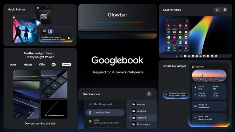 « Une réinvention fondamentale » : Google dévoile Googlebook, son PC portable sous Android