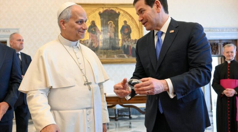 Vatican : Entretien amical et constructif entre le pape Léon et Marco Rubio