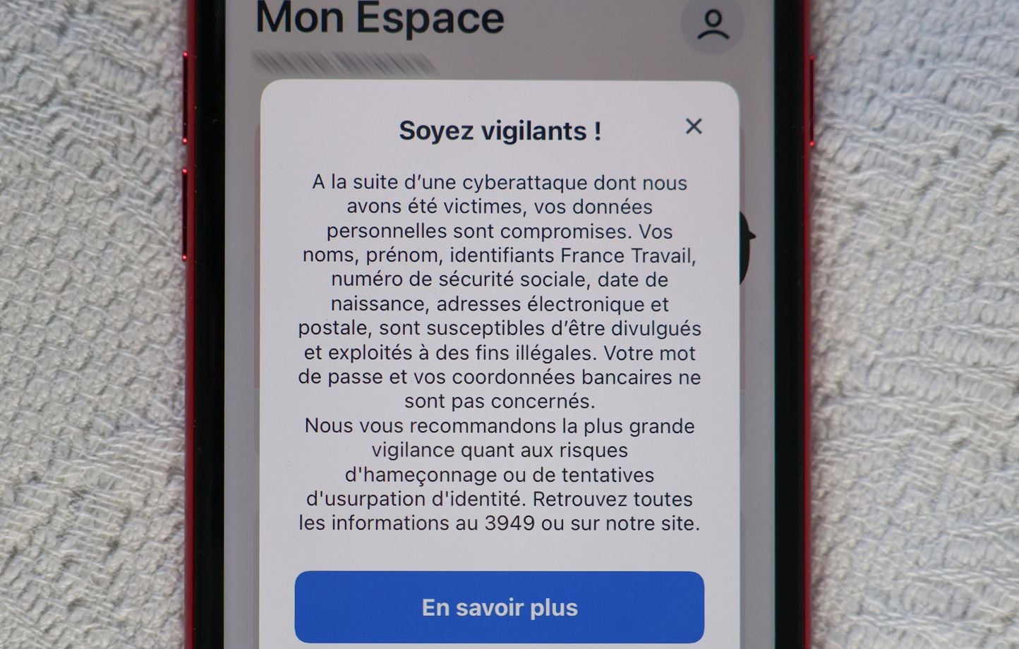 Violations de données : « 50 % de plus en trois ans »