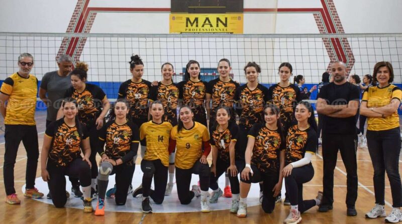 Volley-ball : le Club féminin de Carthage remporte la Coupe de Tunisie