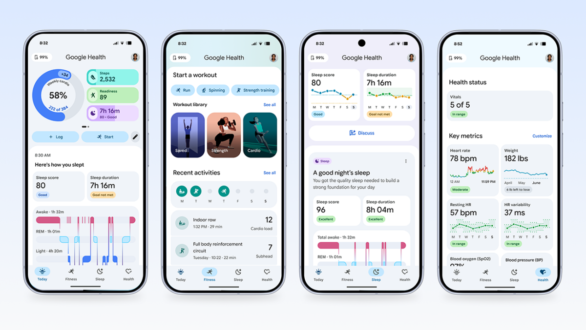 La nouvelle application Google Santé