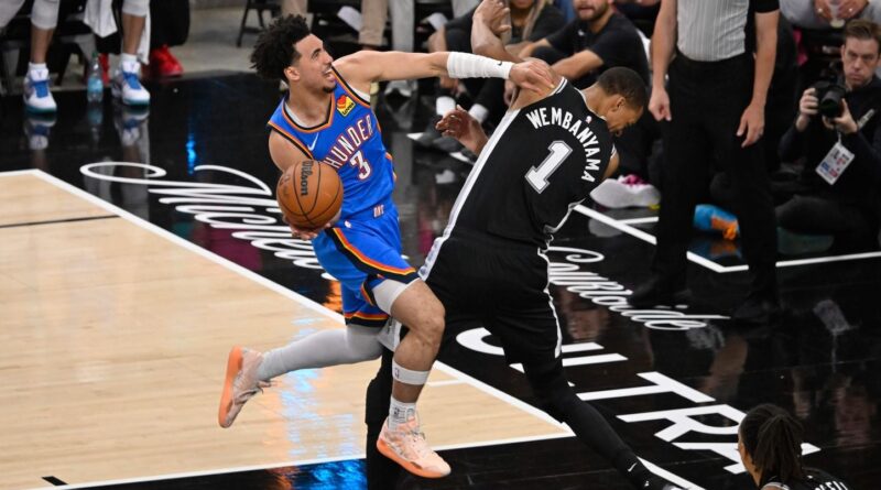 Wembanyama en playoffs NBA : « On doit tous être meilleurs »... Le banc du Thunder étouffe Wemby et les Spurs.