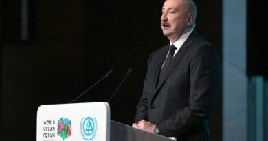 WUF13 : le président azerbaïdjanais affirme ne pas négliger l'urbanisation durable