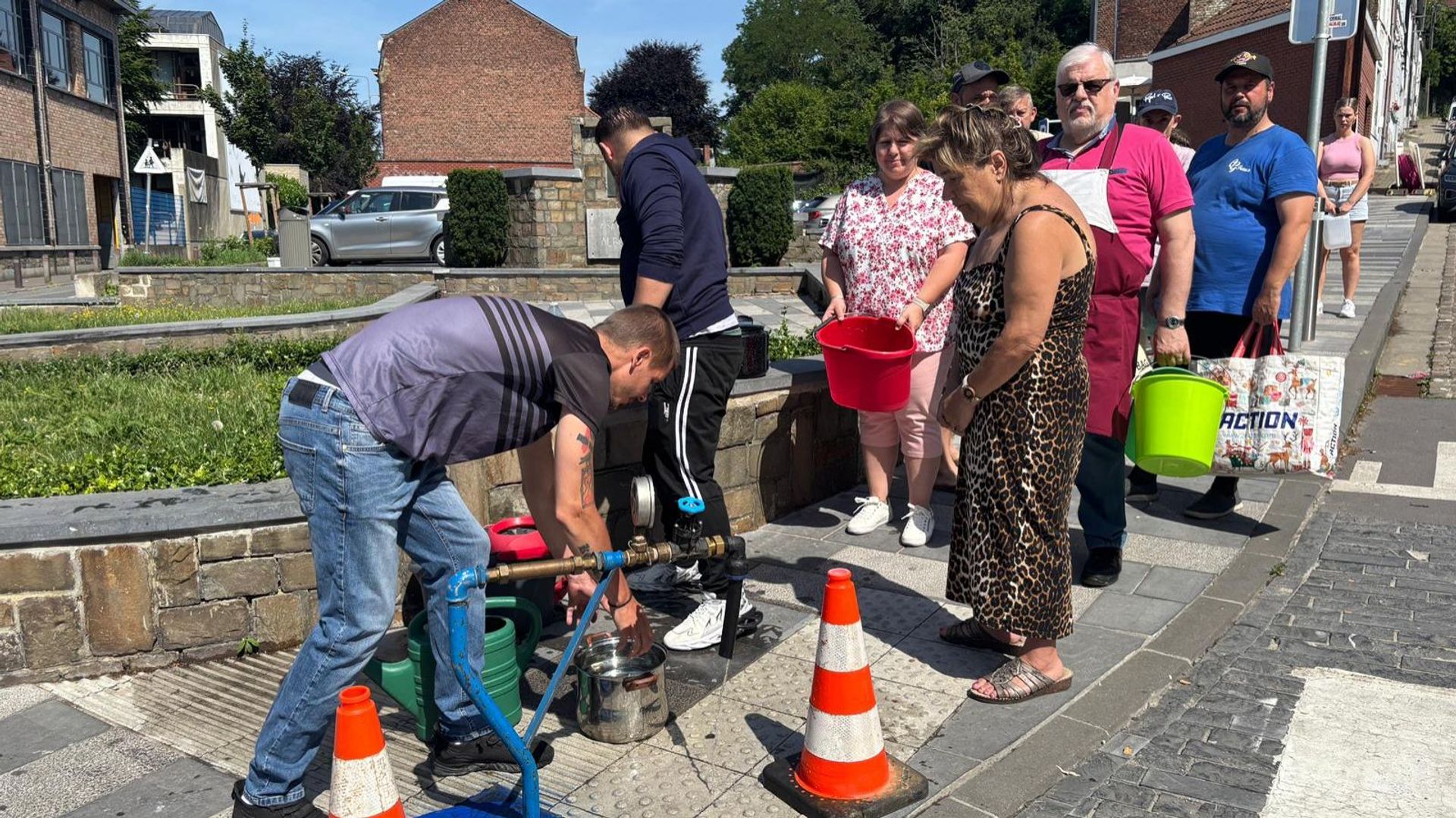 6500 personnes ne disposent pas d'eau à Morlanwelz, plan d'urgence activé
