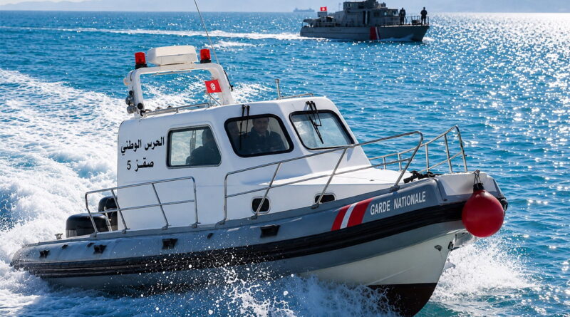 66 migrants interceptés en mer près de Nabeul, dont une femme et ses enfants.