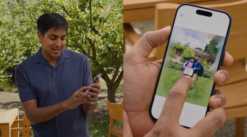 Apple permet de modifier l’angle de vue d’une photo après la prise.