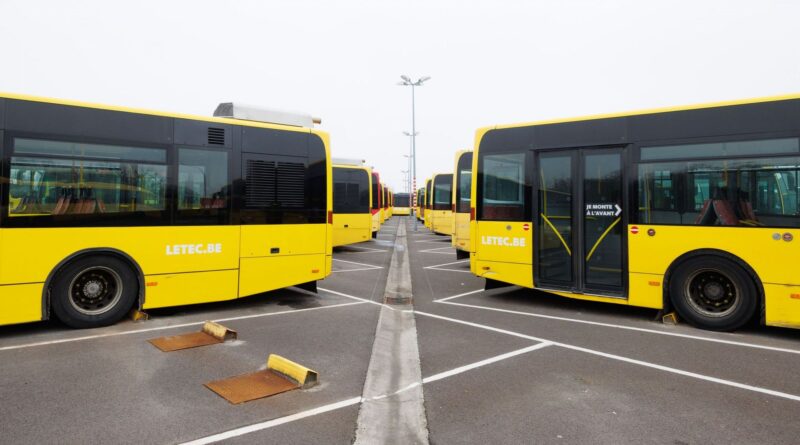 Aucun bus ne circulera en Wallonie ce mercredi sauf à Liège et Charleroi.