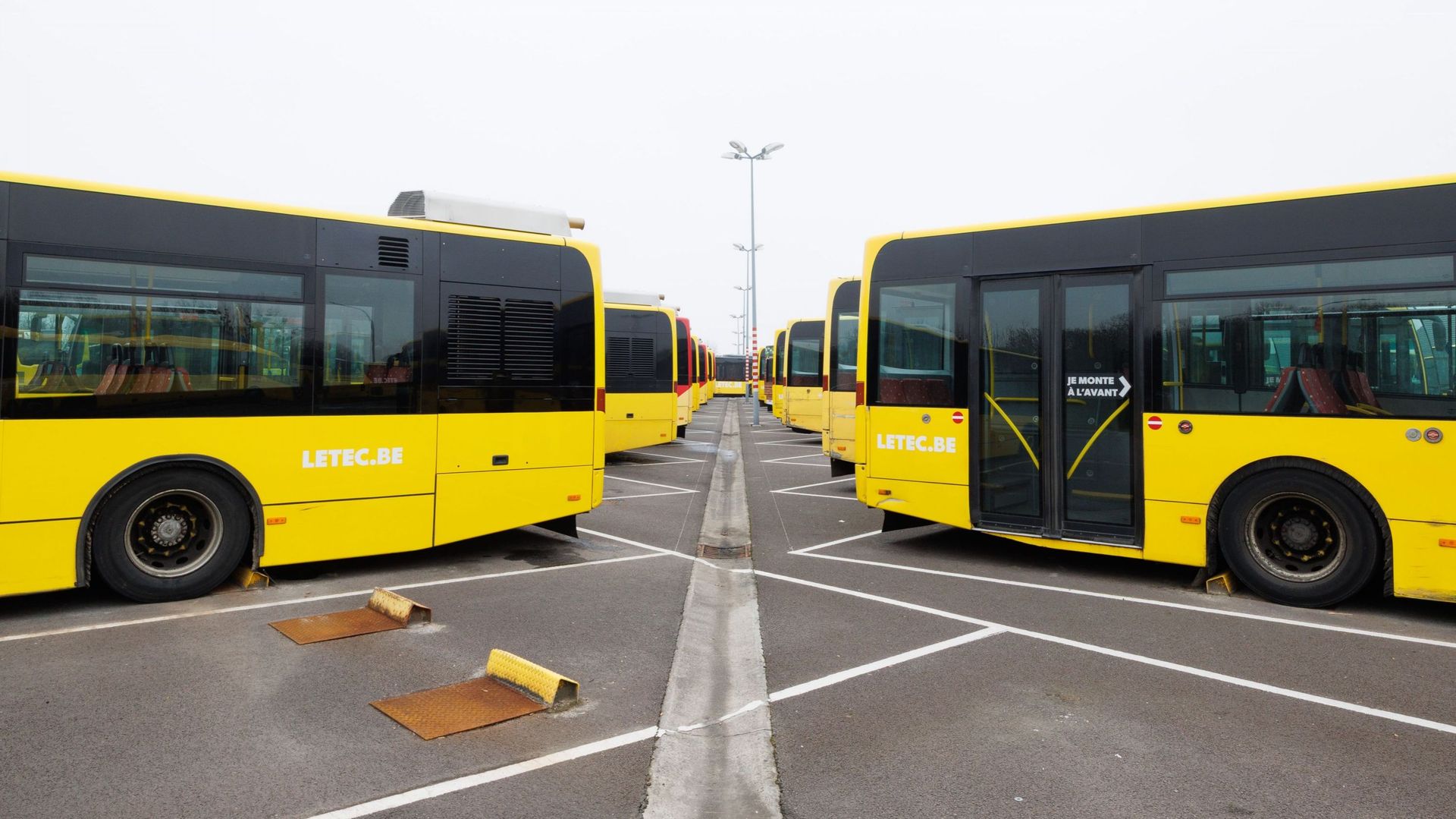 Aucun bus ne circulera en Wallonie ce mercredi sauf à Liège et Charleroi.