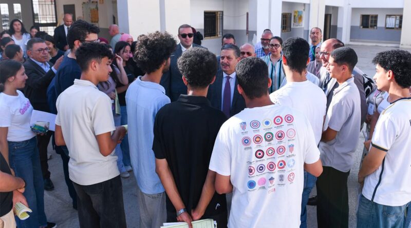 Baccalauréat 2026 : le ministre de l'Éducation visite Oued Ellil