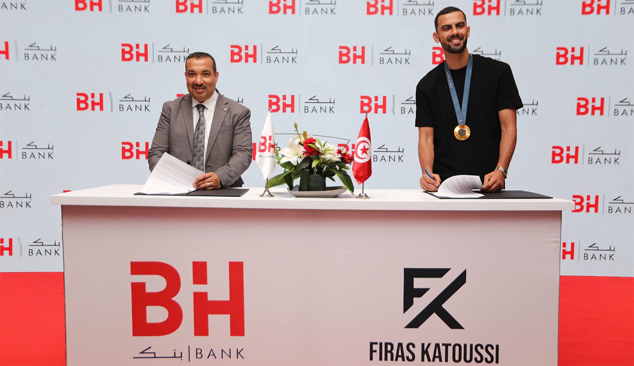 BH BANK devient le partenaire officiel de Firas Kattoussi.
