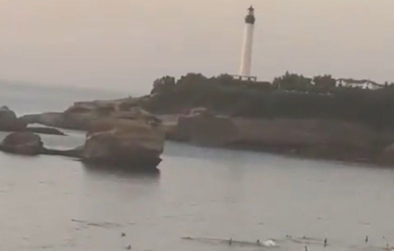 Biarritz : Deux plongeurs recherchés après l’effondrement d’un pan de falaise