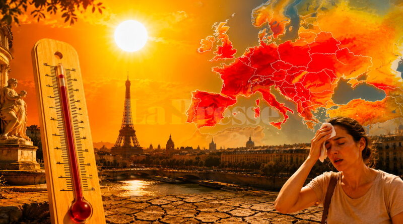 Canicule en Europe : Risque des nuits caniculaires multiplié par 100.