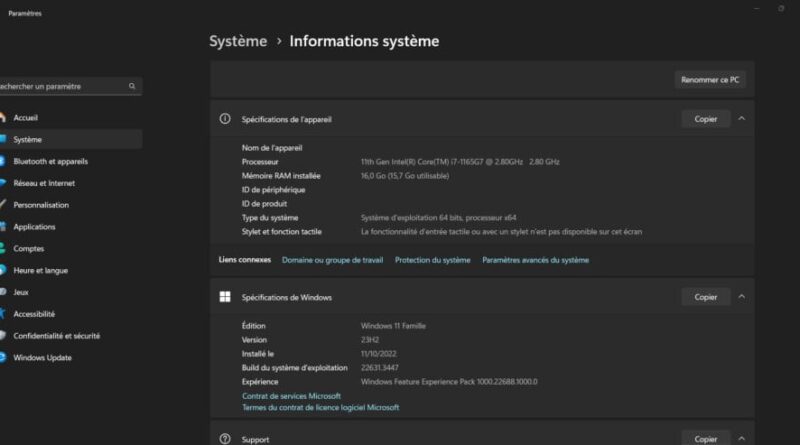 Comment connaître la version de Windows sur son PC ?