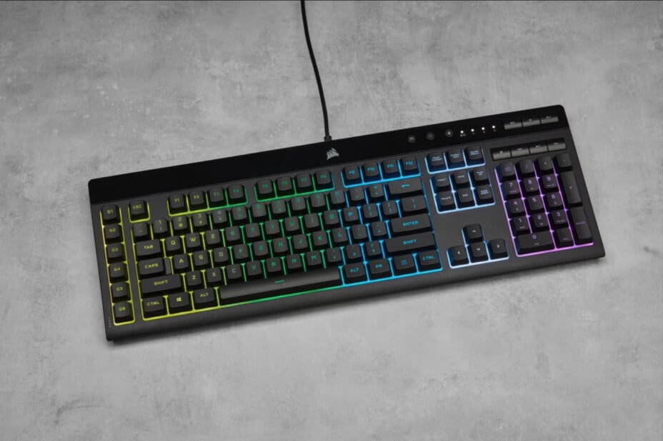 Corsair K55 RGB PRO disponible à moins de 46 € : clavier gamer efficace [Sponso]