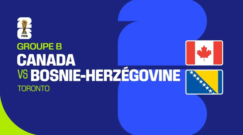 Coupe du monde 2026 : Canada et Bosnie ne se sont pas départagés en groupe B.