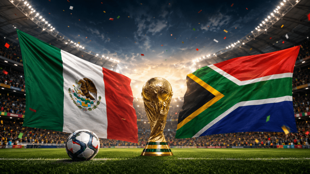 Coupe du monde 2026 : Comment suivre en direct Mexique – Afrique du Sud ?