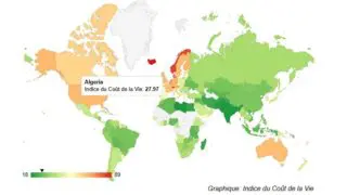 Coût de la vie : l'Algérie parmi les moins chers en 2026.