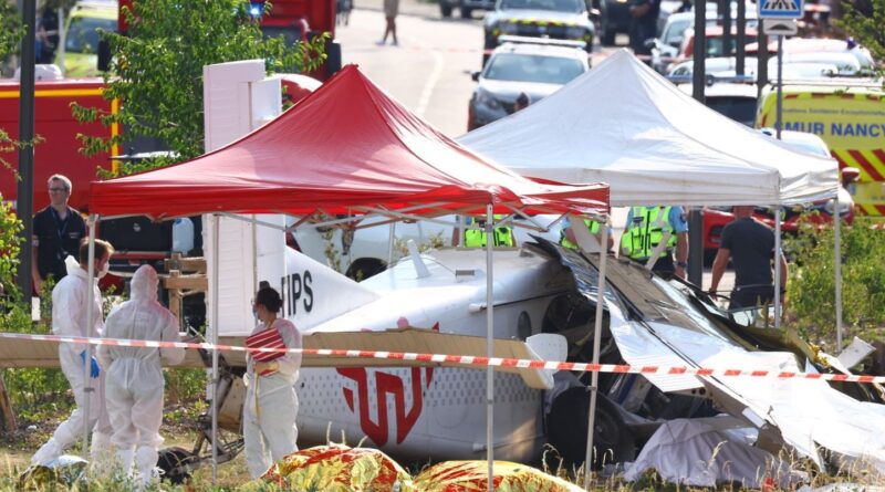 Crash d’avion près de Nancy : enquête pour « homicides involontaires » ouverte