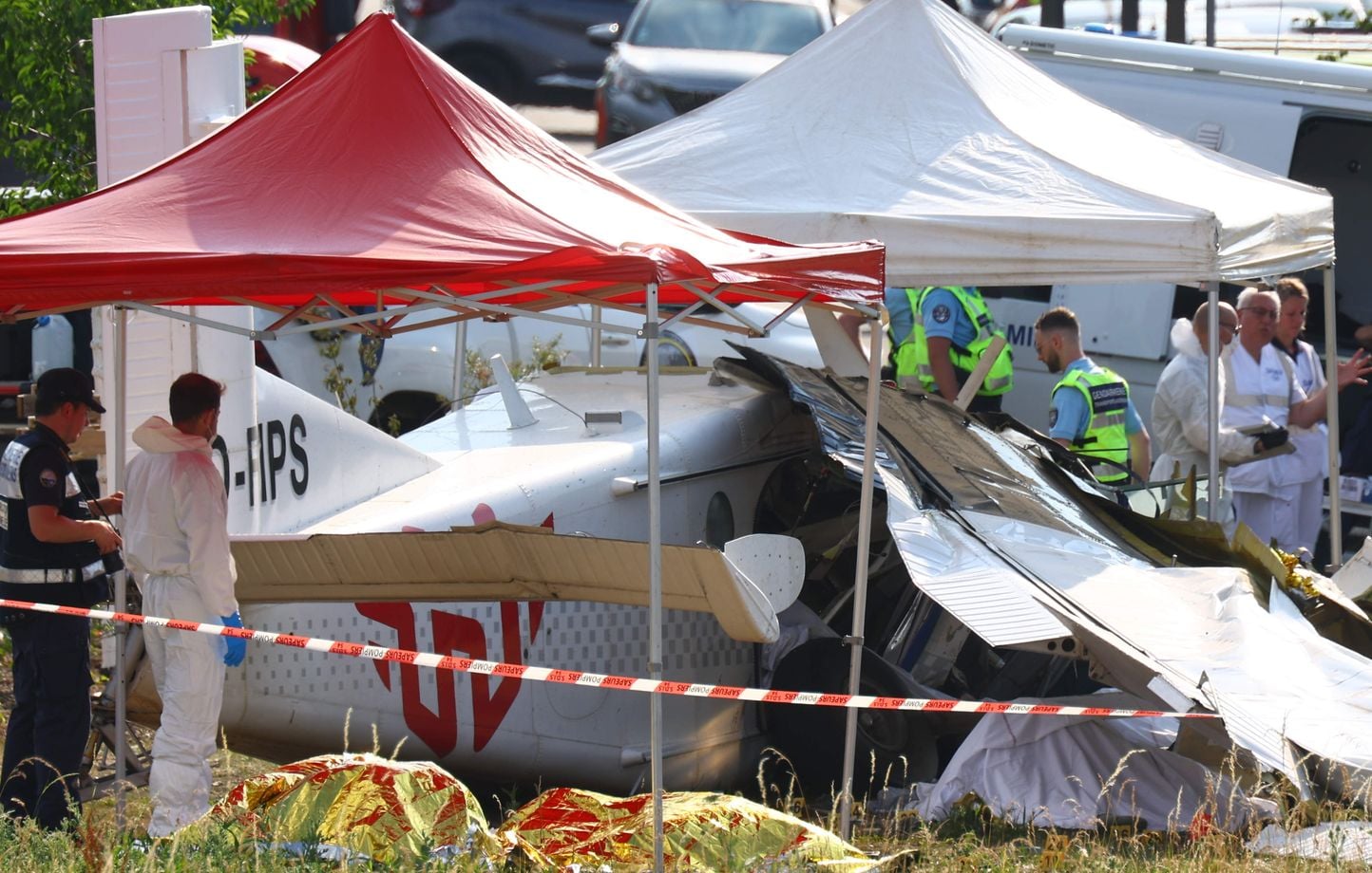Crash d’avion près de Nancy : familles et riverains au drame