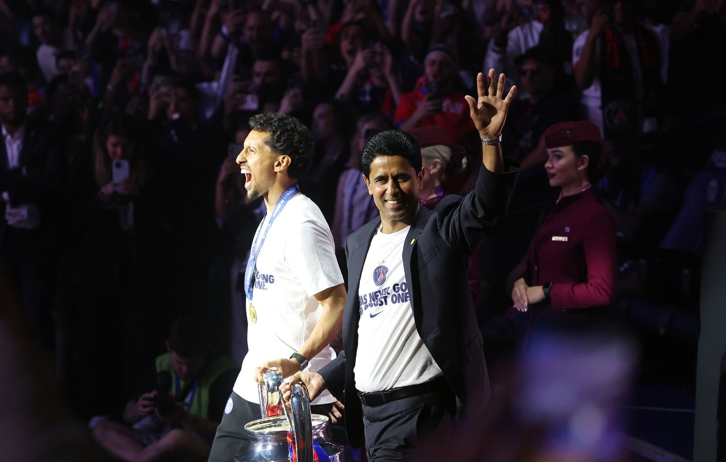 Débordements après la victoire du PSG : Nasser Al-Khelaïfi dénonce « Nous ne sommes pas fiers d'eux »