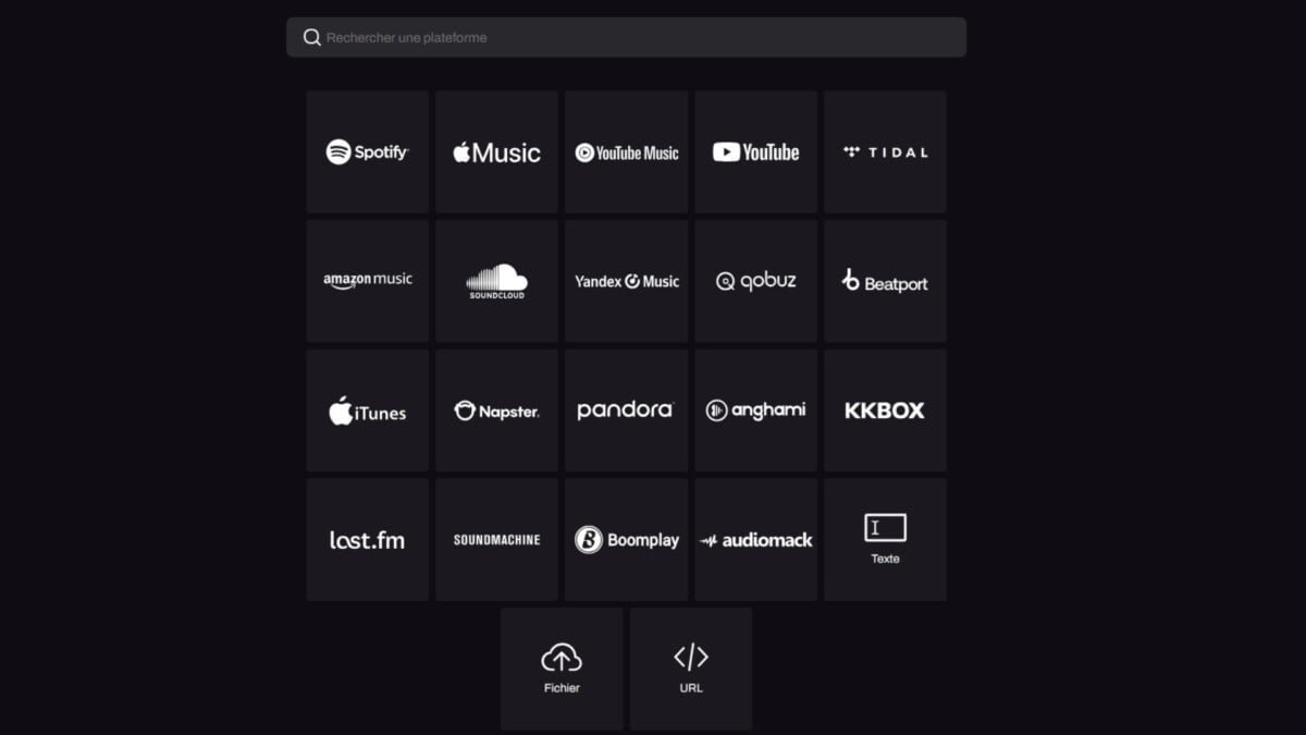 Deezer detection IA playlists services compatibles