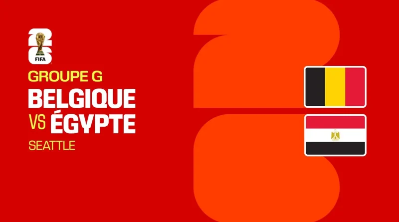 Direct vidéo Coupe du monde 2026 : 45 minutes pour la Belgique à Seattle contre l'Egypte