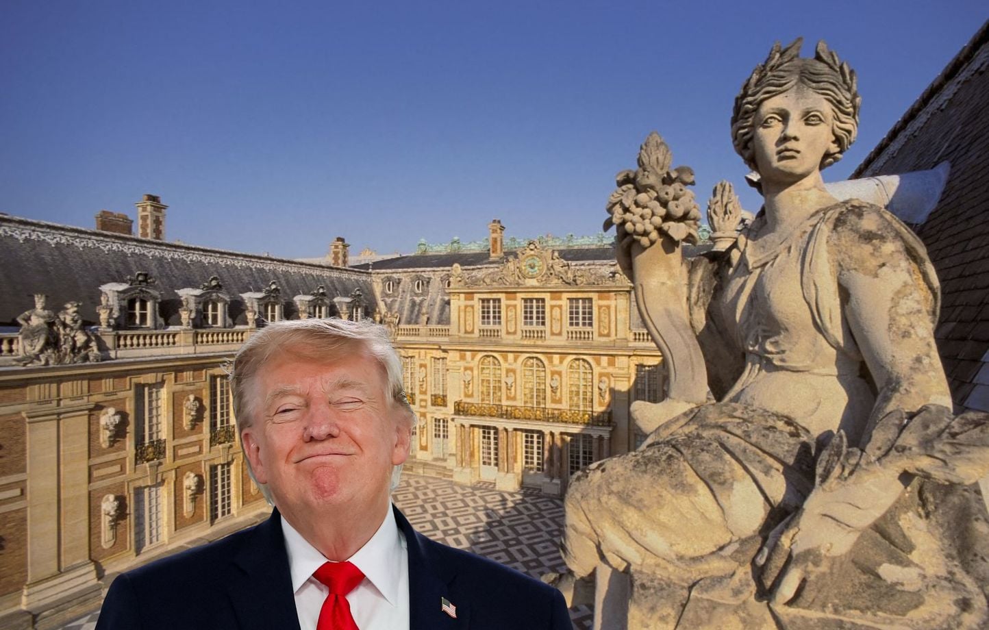 Donald Trump au Château de Versailles : « Il aime les superlatifs »