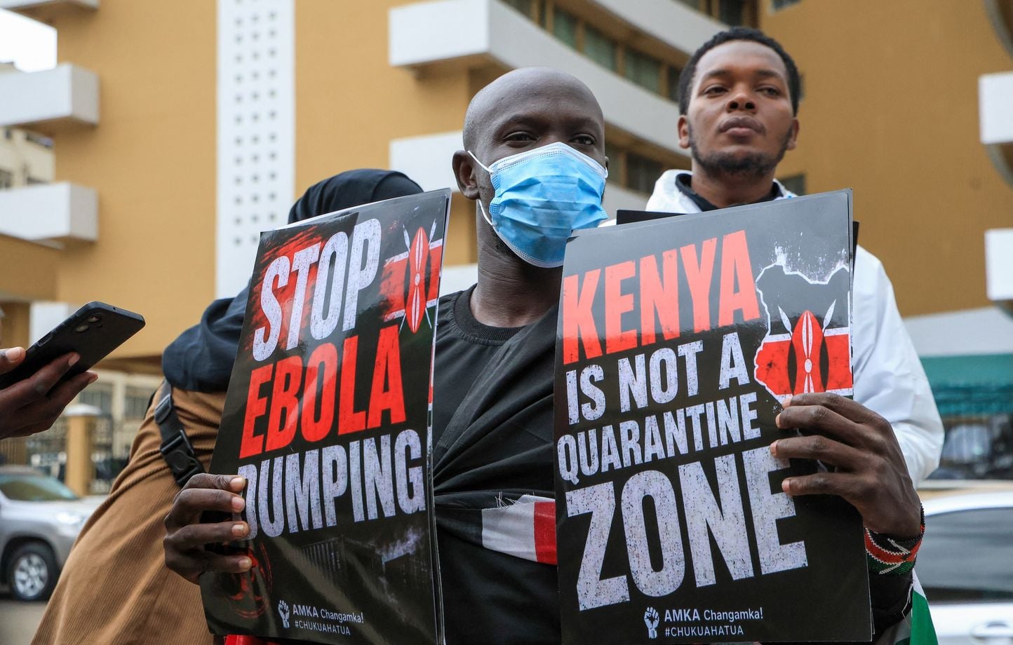 Ebola : La construction d'un centre de quarantaine américain inquiète le Kenya