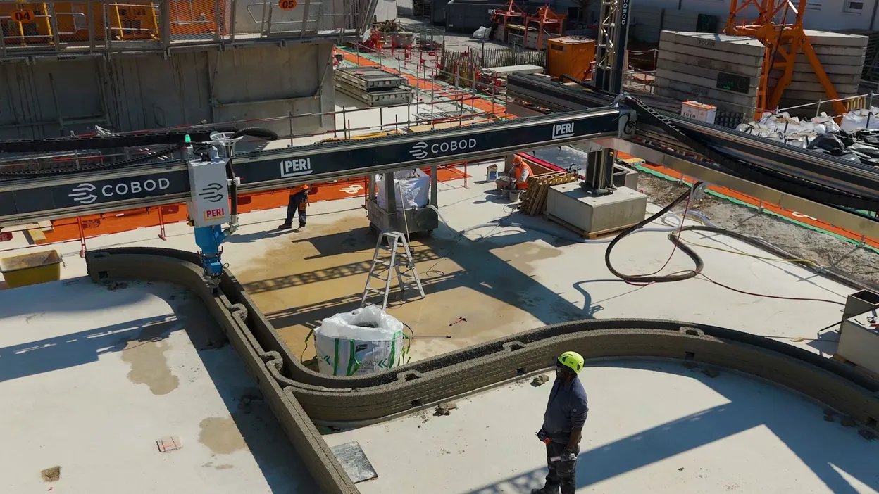 En Champagne, le plus grand immeuble imprimé en 3D d'Europe fait 800 m2 sur 3 étages.
