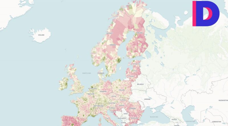 En Europe, les campagnes se dépeuplent depuis 1960, pas en Belgique.