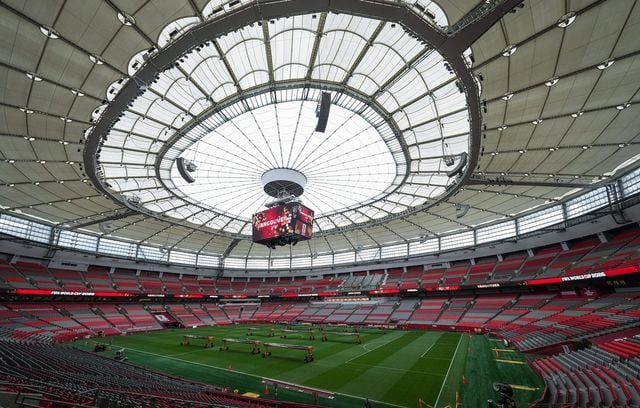 Le stade de Vancouver (Canada).
