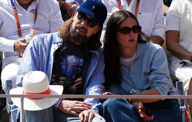 Le compositeur et producteur de musique français Pedro Winter sur le court Philippe-Chatrier à Roland-Garros pendant la finale entre Alexander Zverev et Flavio Cobolli, ce dimanche 7 juin 2026.