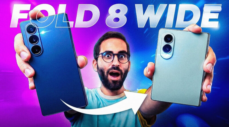 En vidéo : le Galaxy Z Fold 8 Wide, essentiel pour Samsung.