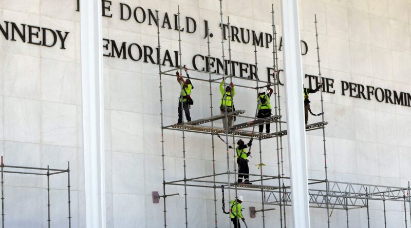 Etats-Unis : Donald Trump ne doit pas figurer au Kennedy Center