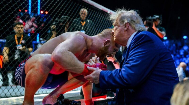 Etats-Unis : Une « menace potentielle » déjouée au show de MMA pour Trump.