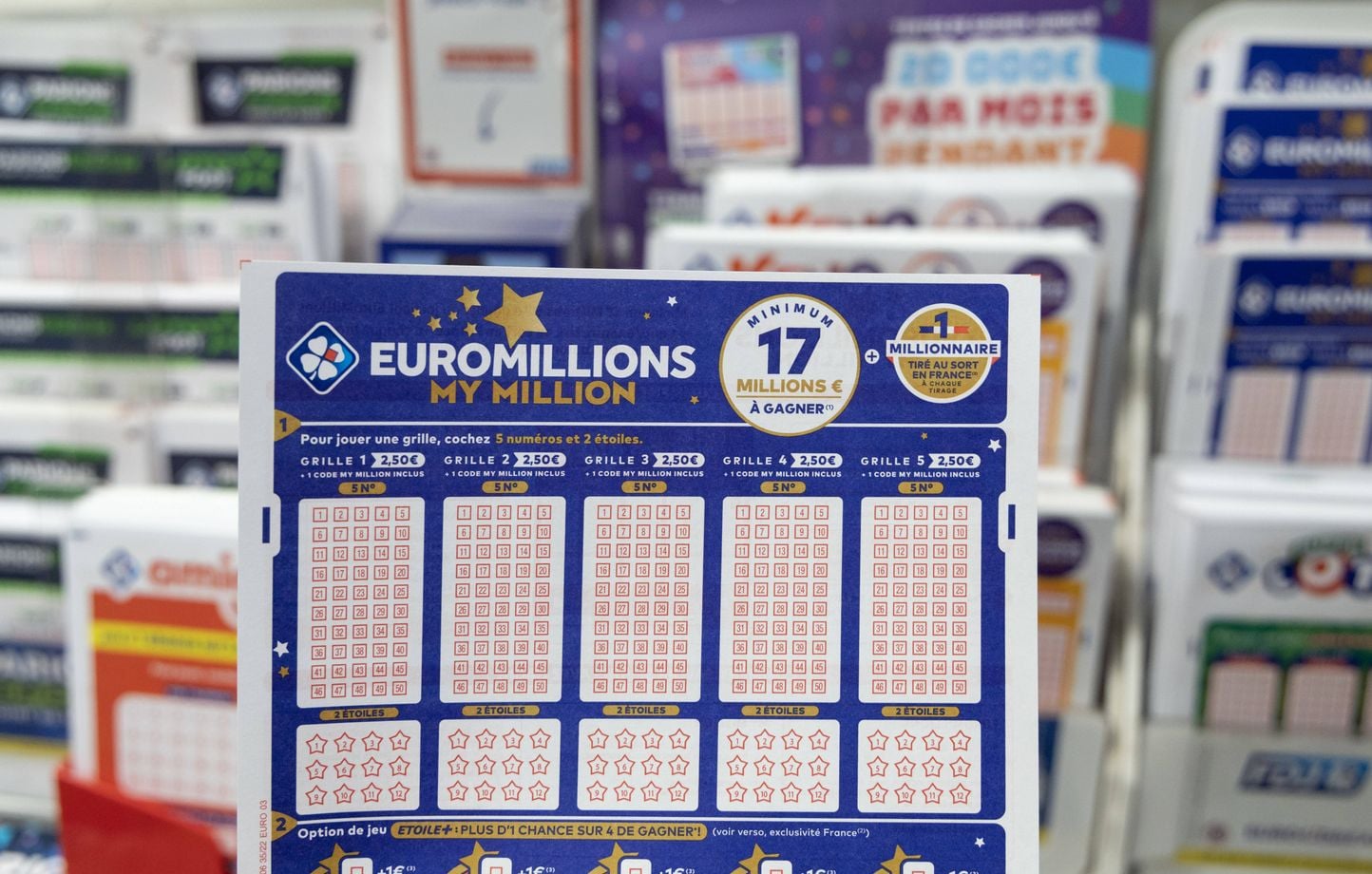 EuroMillions : Un Belge décroche un record de près de 175 millions d'euros