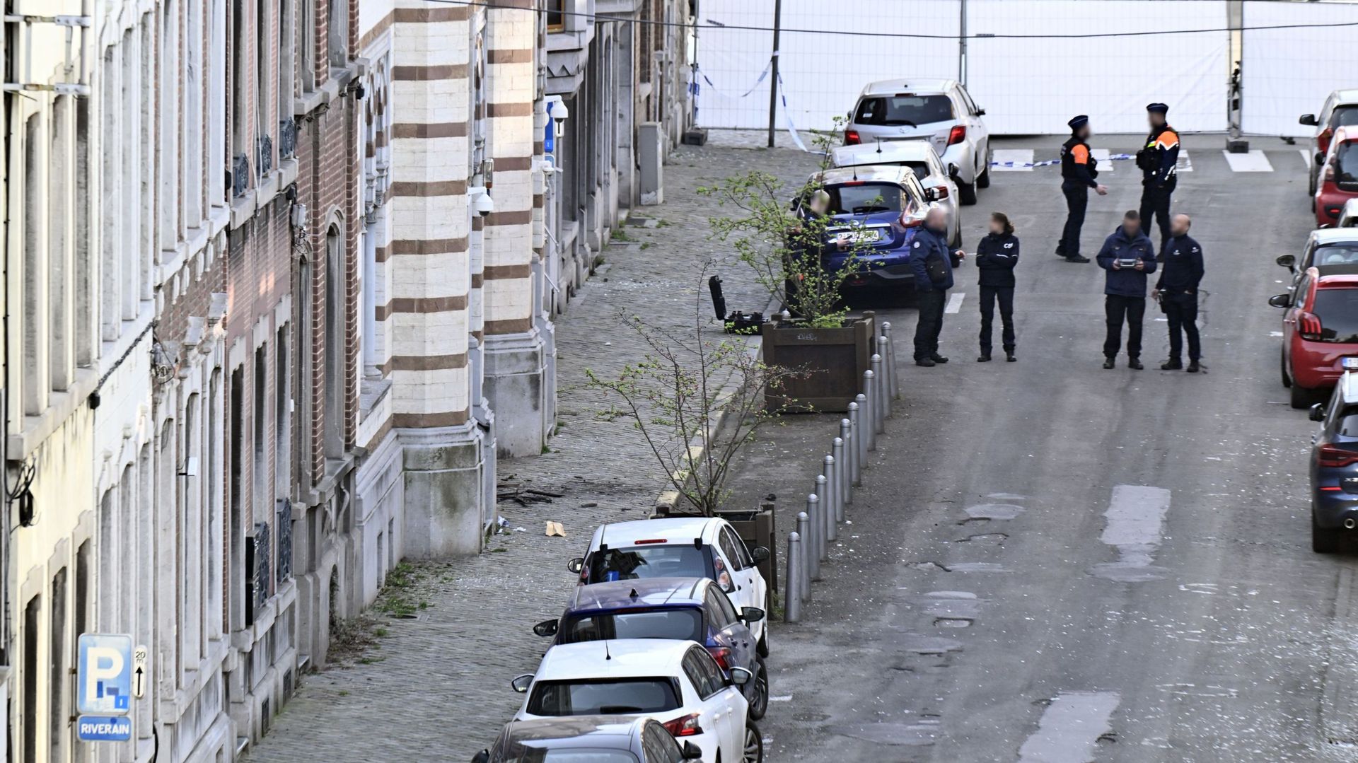 Explosion devant la synagogue de Liège : sept interpellations effectuées.