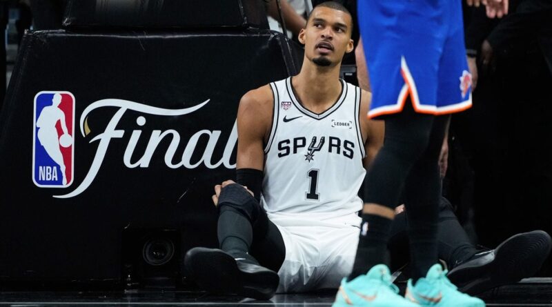 Finales NBA Knicks-Spurs : Wembanyama déclare « Je n’étais pas prêt à gagner »