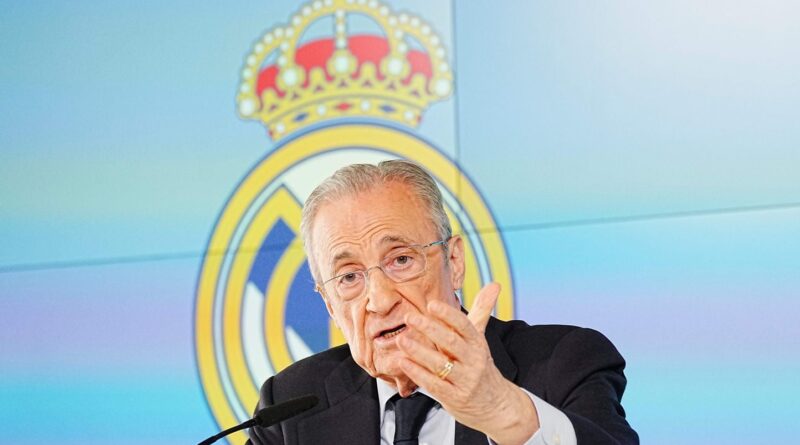 Football : Florentino Pérez reste président du Real Madrid jusqu'en 2030