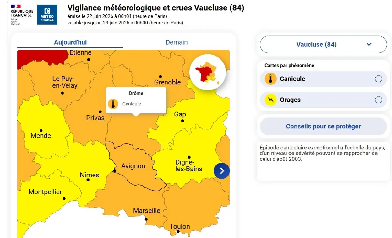 France : deux enfants retrouvés morts dans une voiture à Carpentras durant la canicule
