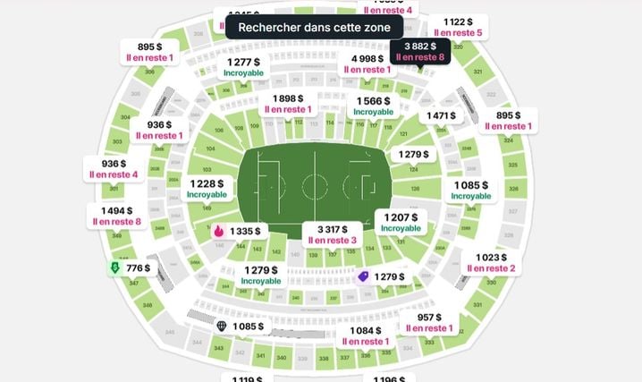 Des places sont encore disponibles pour le match des Bleus à New York sur les sites de revente.