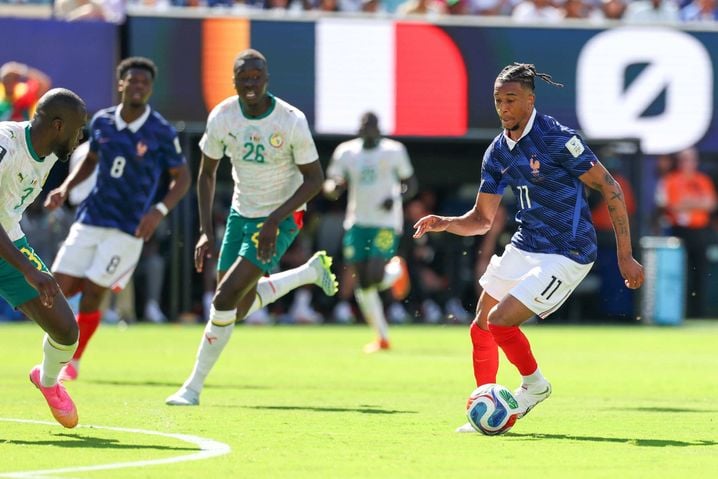 A l'image d'Olise, les Bleus sont montés d'un cran après le repos.