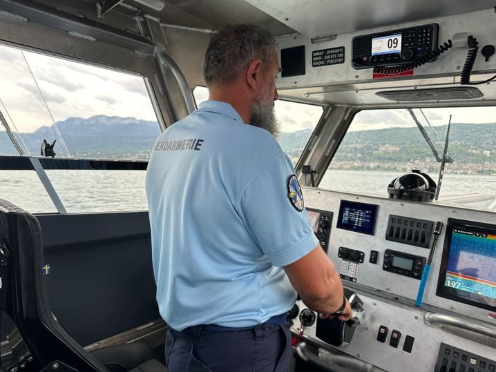Pour la sécurisation du lac Léman, plus de 30 embarcations de la police nationale, de la gendarmerie nationale et de la brigade fluviale du génie de l’Armée de terre seront positionnées pour le G7.