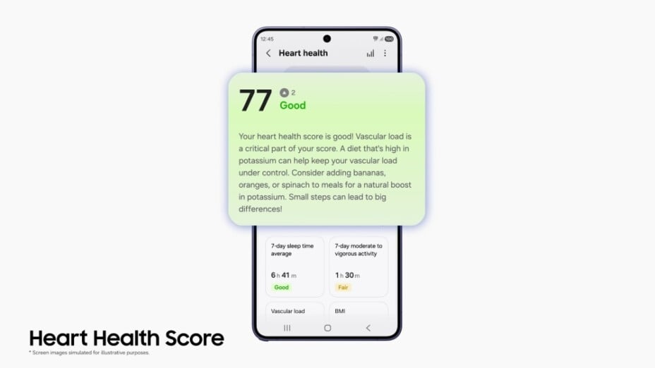Galaxy Watch : Samsung Health ne se refait pas une beauté avec IA