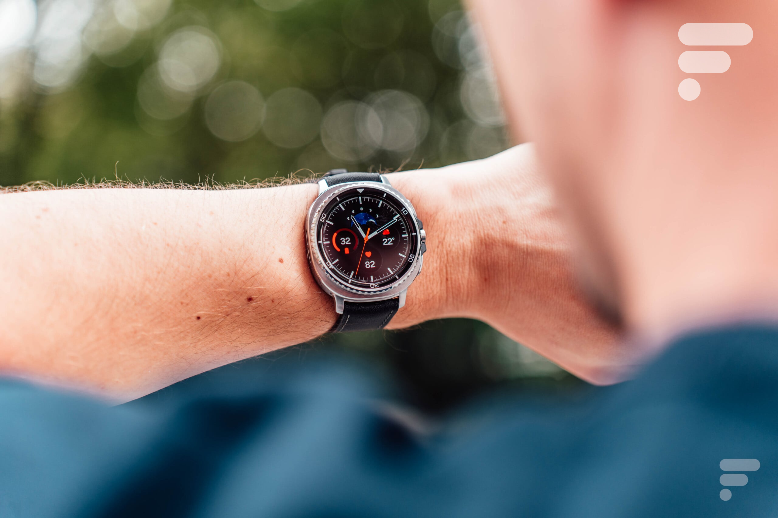 La Samsung Galaxy Watch 8 Classic pour illustration