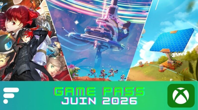 Game Pass juin 2026 : neuf jeux à découvrir, y compris Persona et Solarpunk