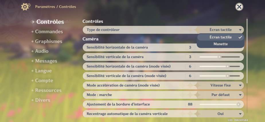 Capture d'écran Genshin Impact