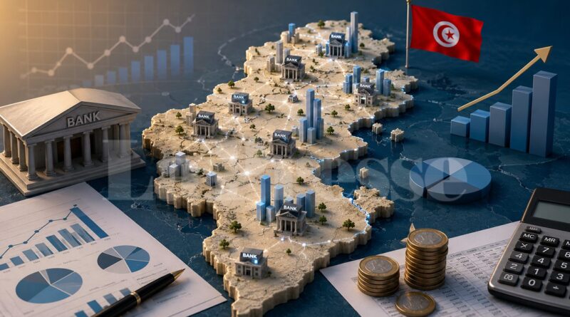Géographie financière de la Tunisie : déséquilibres bancaires en 2026