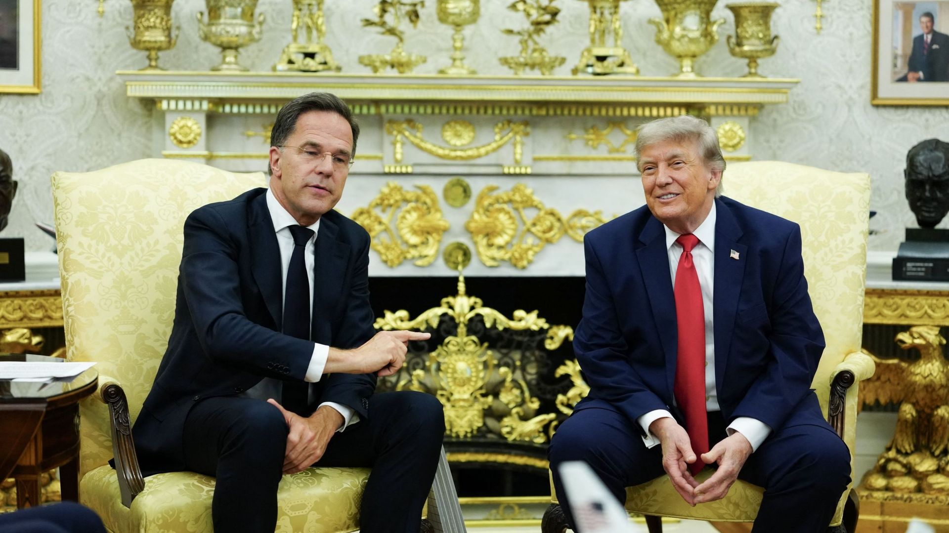 Guerre au Moyen-Orient : Trump déclare à Rutte que l'Otan a "laissé tomber" les États-Unis