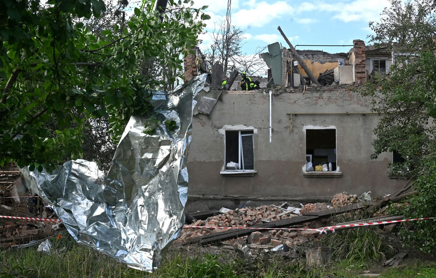 Guerre en Ukraine : Huit personnes tuées lors d'attaques réciproques la nuit.